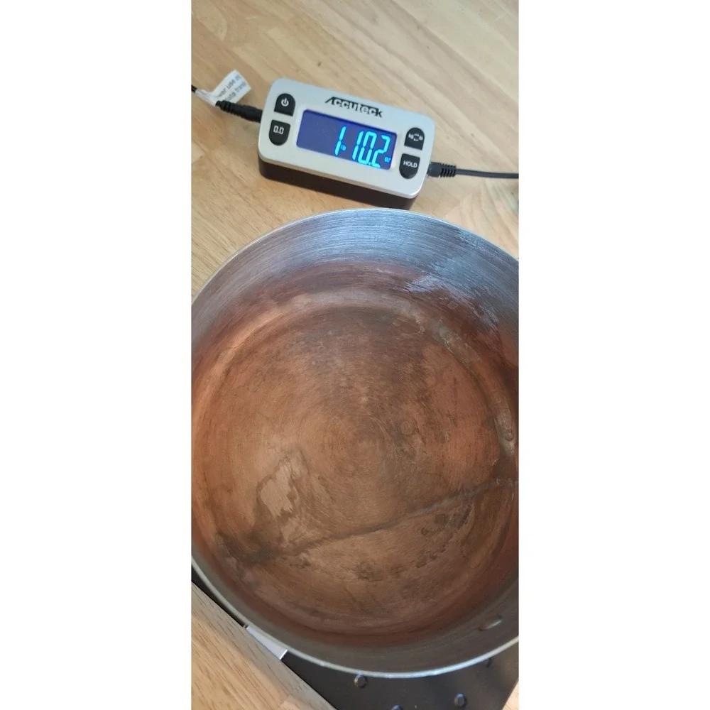 Vintage Copper Saucepan 6.5
